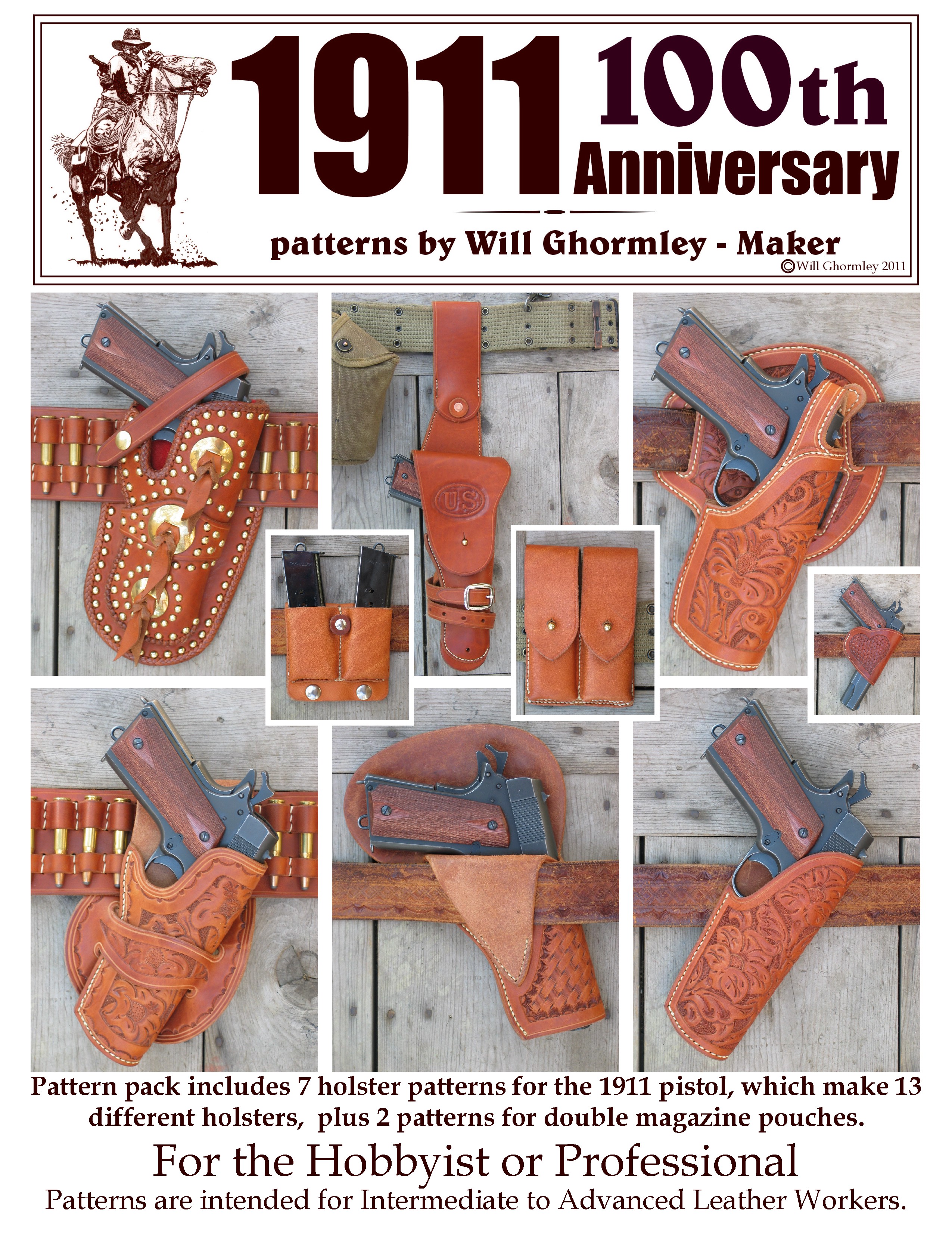 Leather Gun Holster Patterns