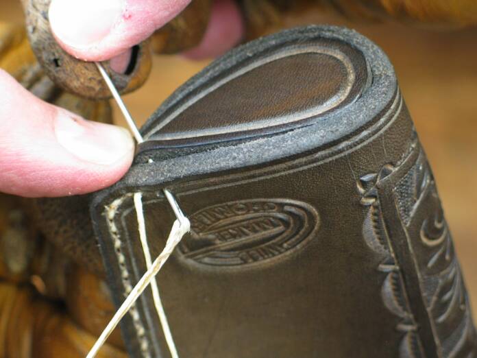 Making a Leather Holster Chapter 4: Adding the Stitch Holes for Sewing 