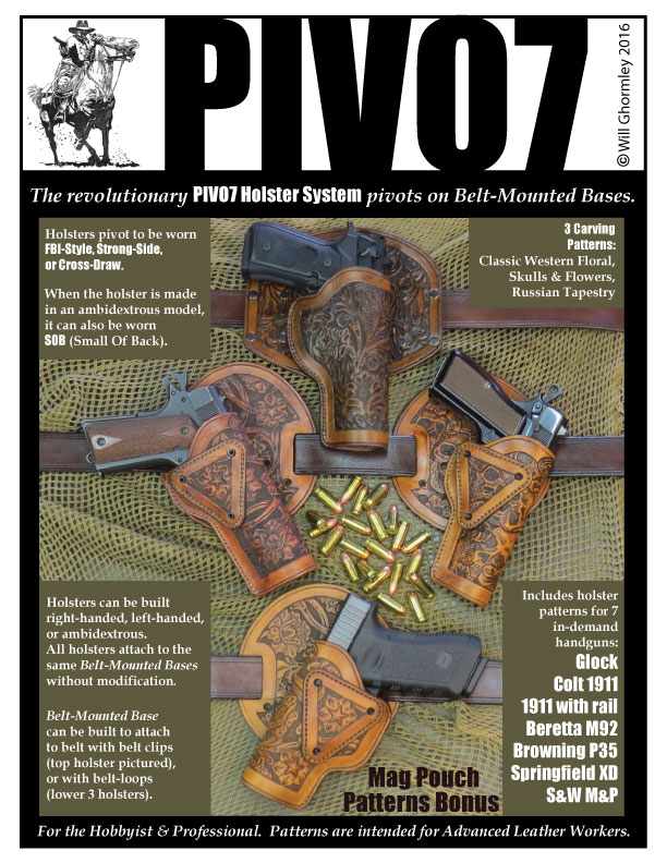 PIVO 7 Holster Carving