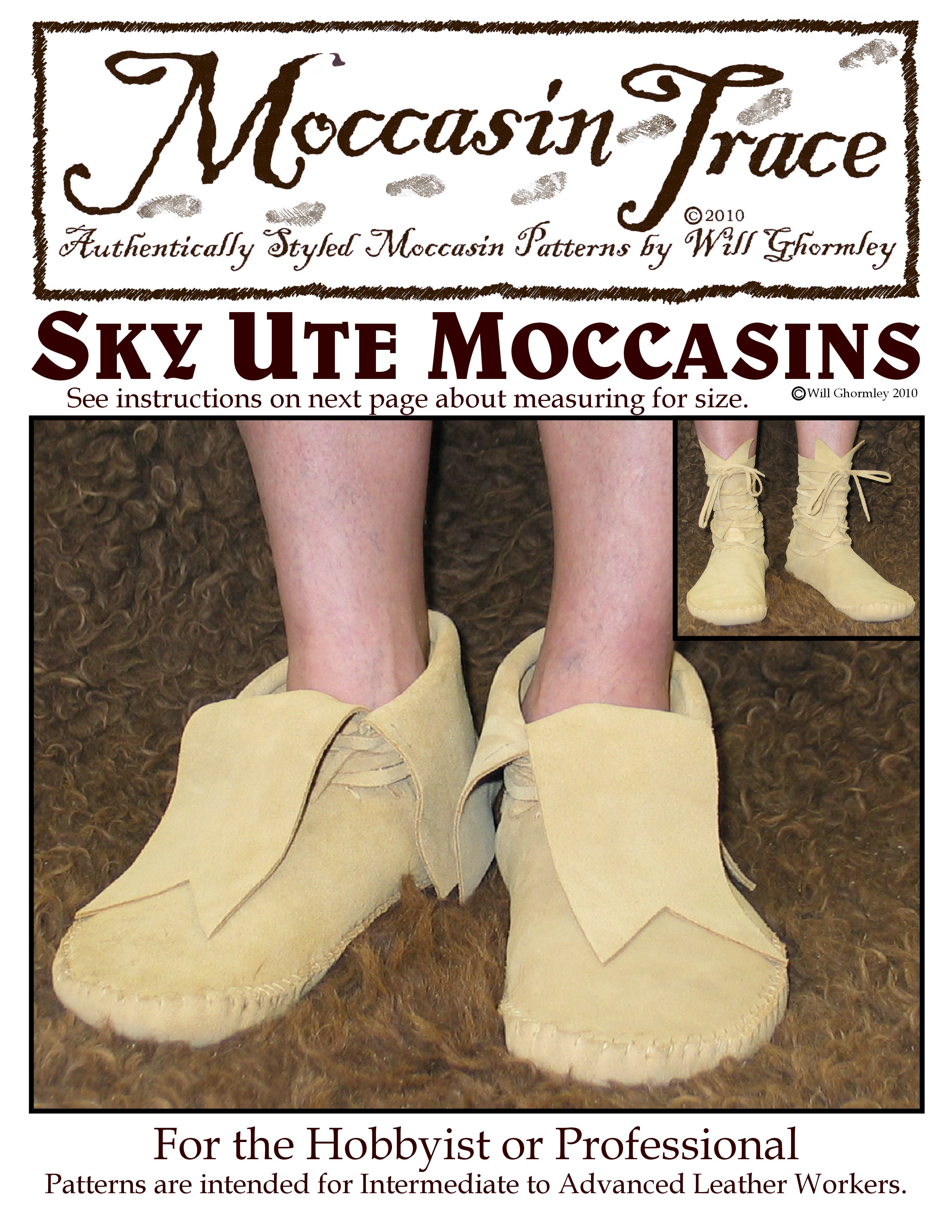 Making Sky Ute Moccasins